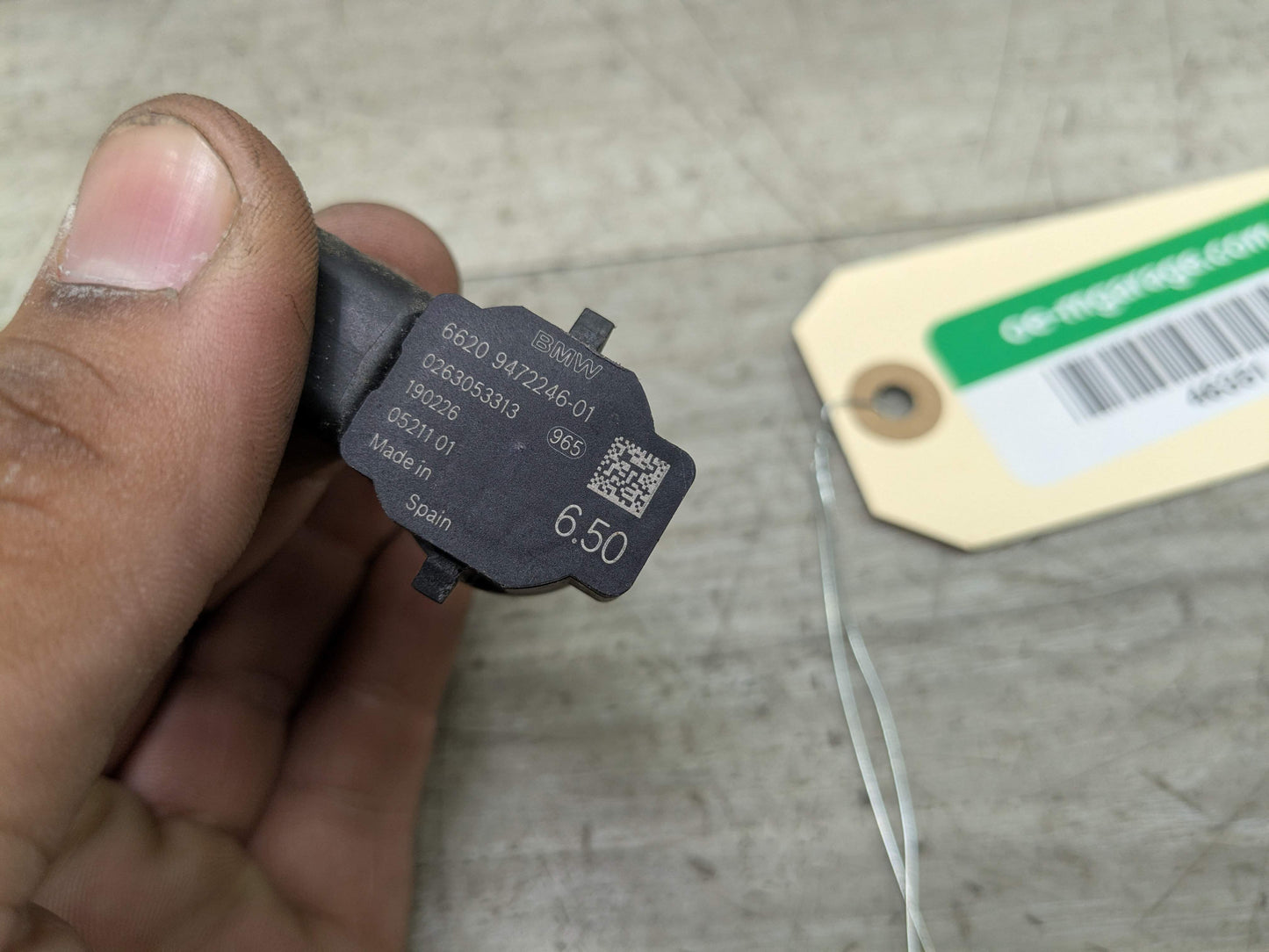 OEM BMW G20 330 M340 Front Rear Parking Distance Sensor PDC Gray B39