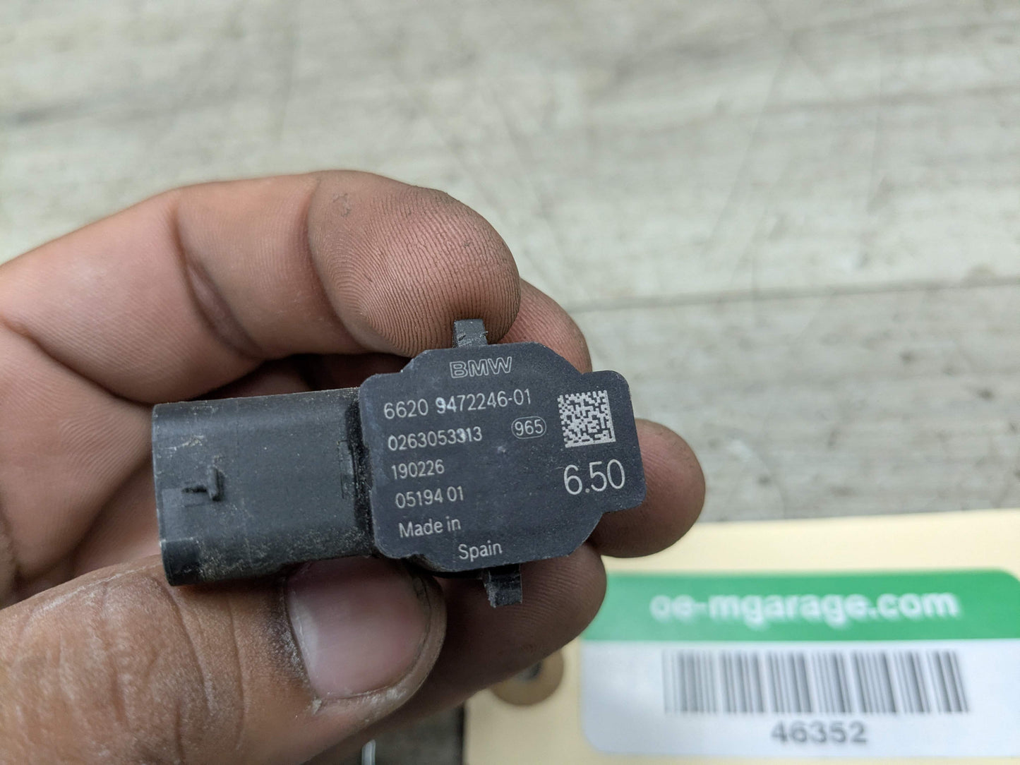 OEM BMW G20 330 M340 Front Rear Parking Distance Sensor PDC Gray B39