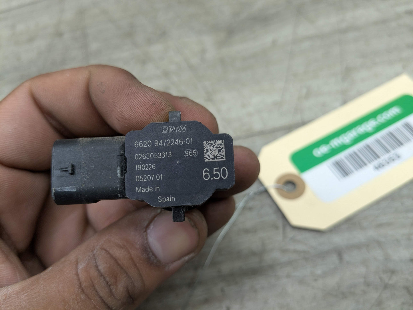 OEM BMW G20 330 M340 Front Rear Parking Distance Sensor PDC Gray B39