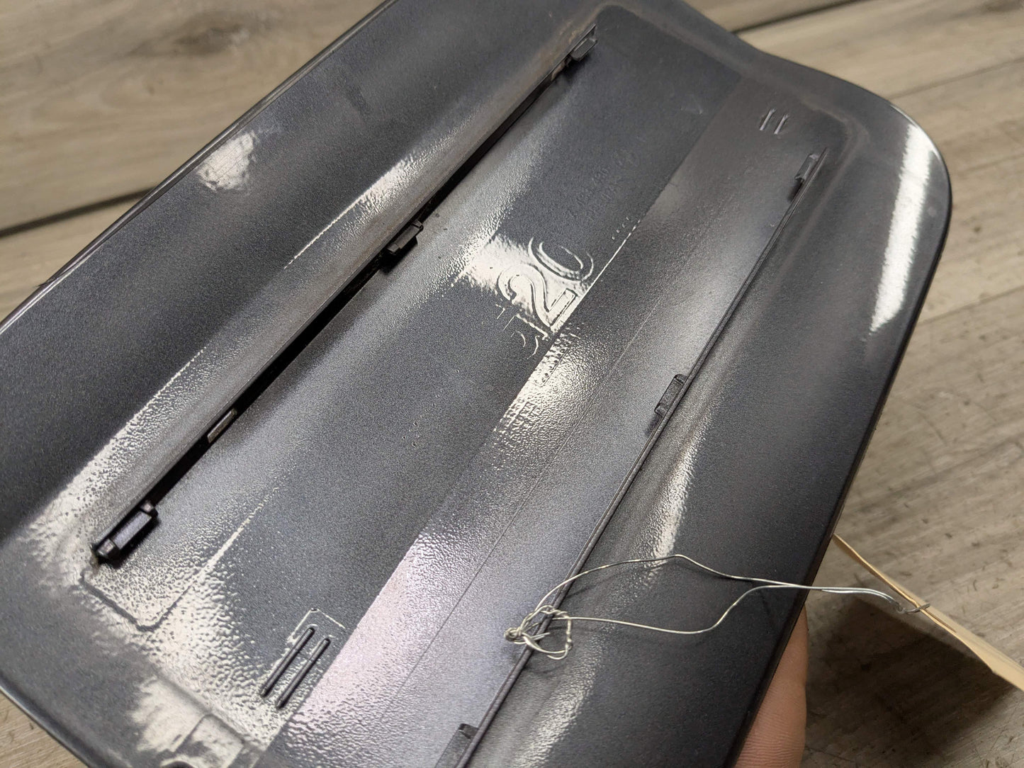 19-25 OEM BMW G20 G80 330 M340 M3 Rear Fuel Gas Tank Flap Lid Cover Cap Gray B39