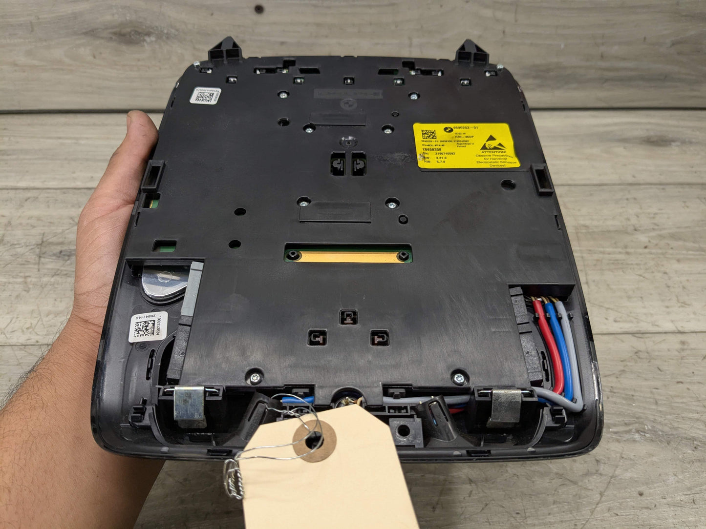 OEM BMW F90 F97 G01 G05 G20 G30 330 X3 Front Roof Console Dome Light SOS Switch