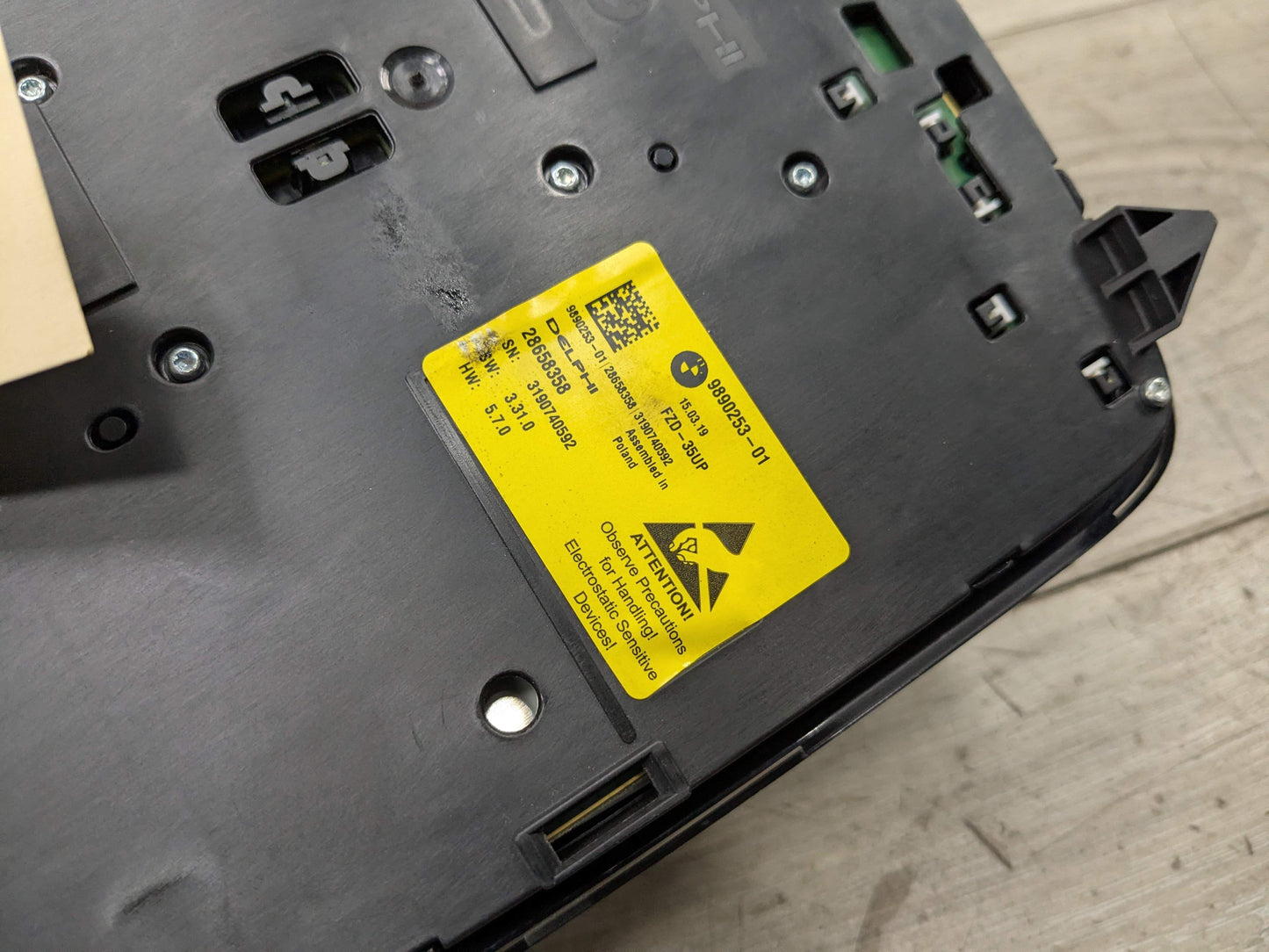 OEM BMW F90 F97 G01 G05 G20 G30 330 X3 Front Roof Console Dome Light SOS Switch