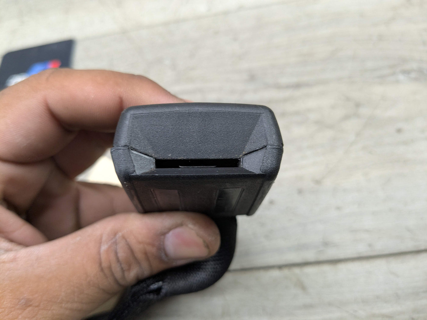 19-25 OEM BMW G20 G80 330 M340 M3 Rear Center Seatbelt Seat Belt Buckle Black