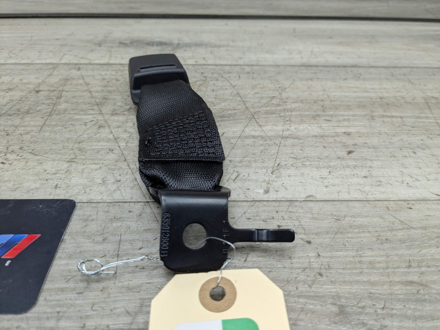 19-25 OEM BMW G20 G80 330 M340 M3 Rear Center Seatbelt Seat Belt Buckle Black