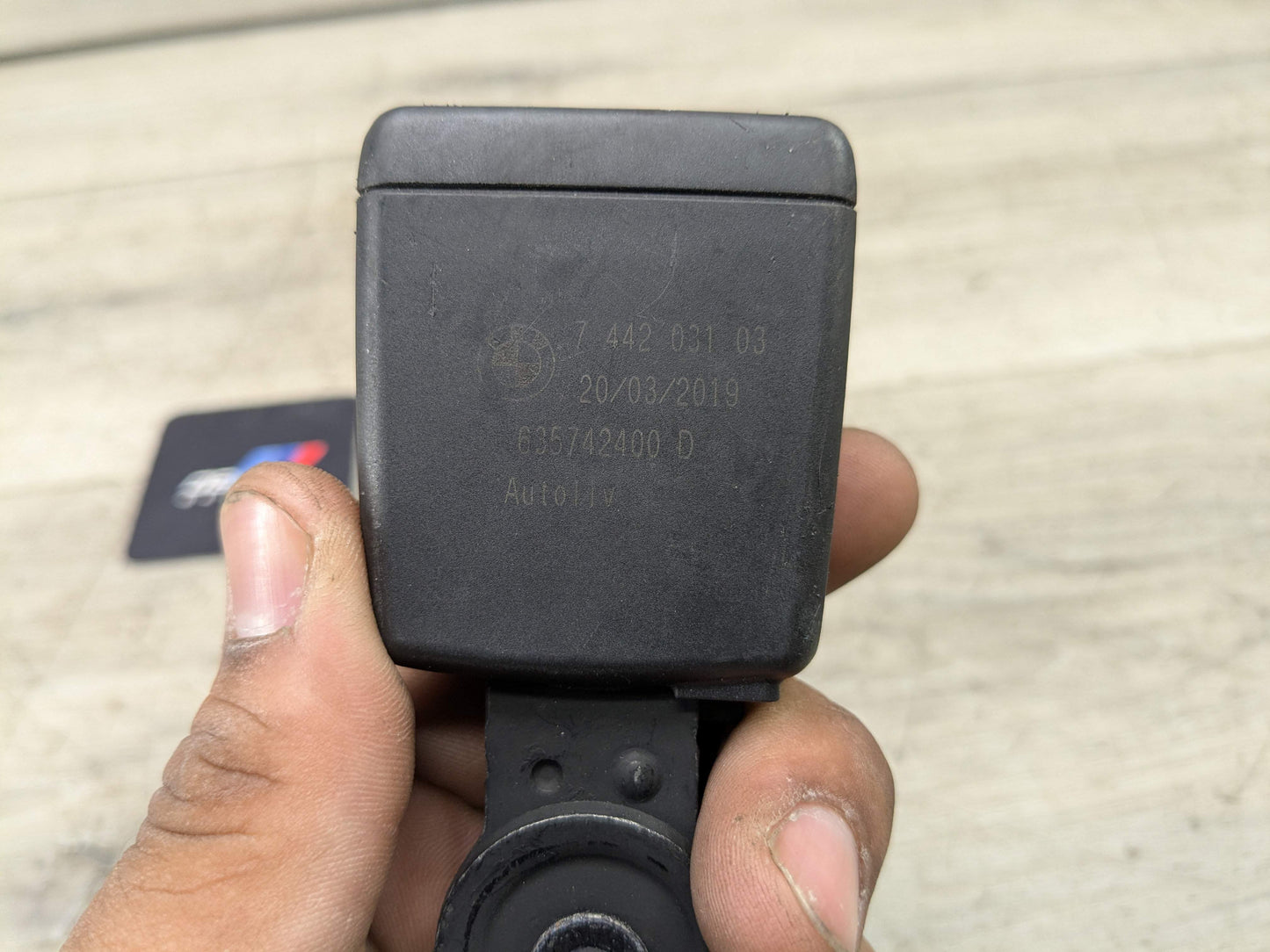 OEM BMW G20 G22 G26 G80 G82 M3 M4 Rear Left Driver Seatbelt Seat Belt Buckle