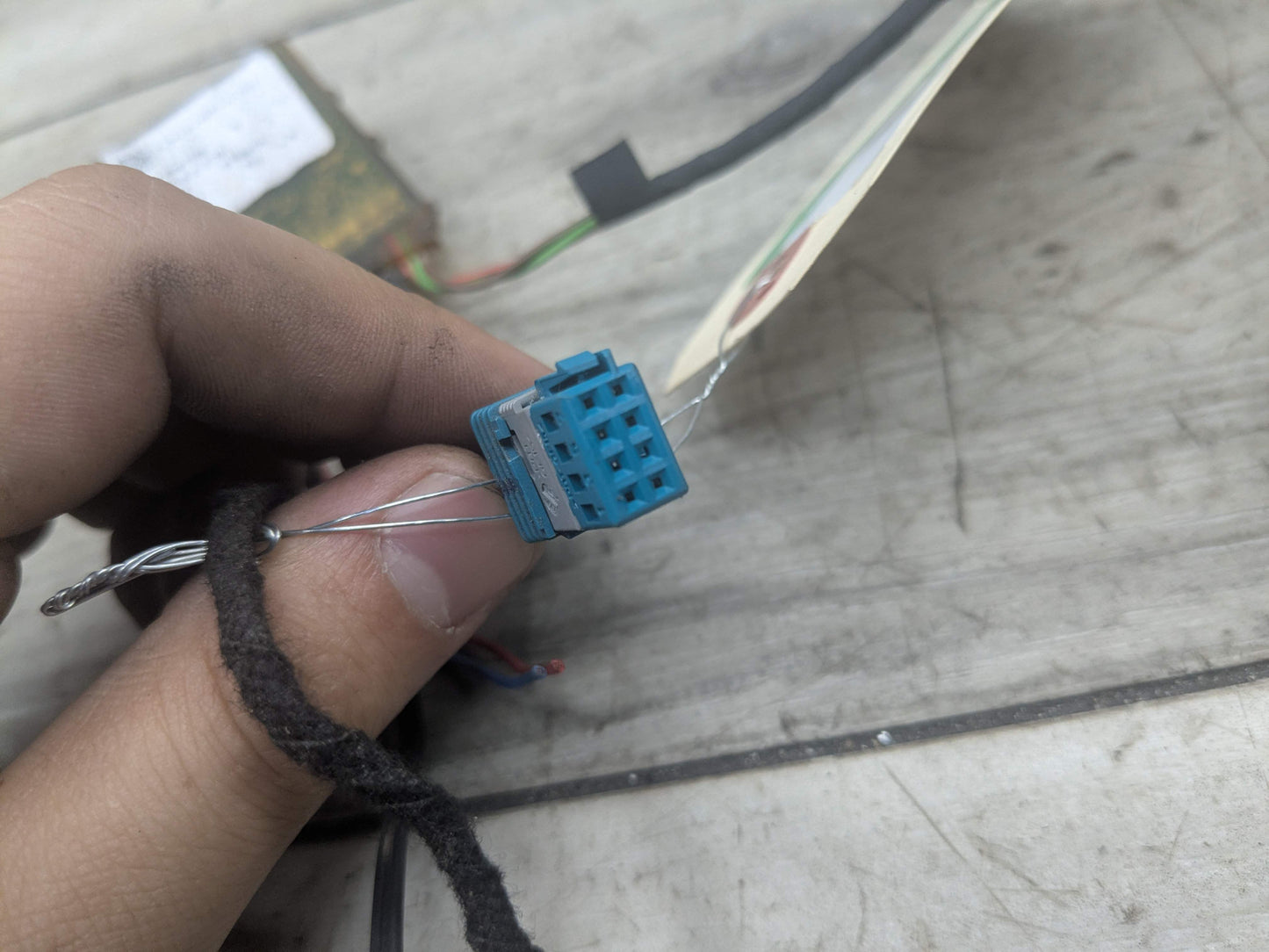 OEM BMW G20 330 M340 Right Passenger Side Mirror Electronics Wiring Wire Harness