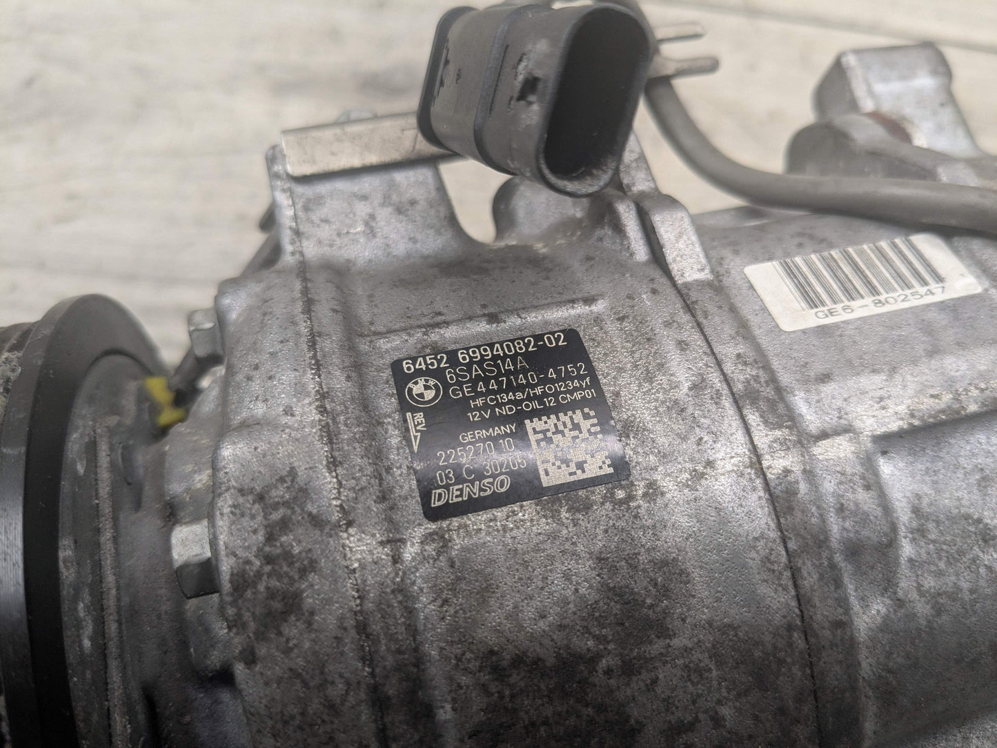 OEM BMW F97 G01 G20 G22 G23 G26 G42 G80 G82 AC Compressor Clutch A/C Pump Pulley