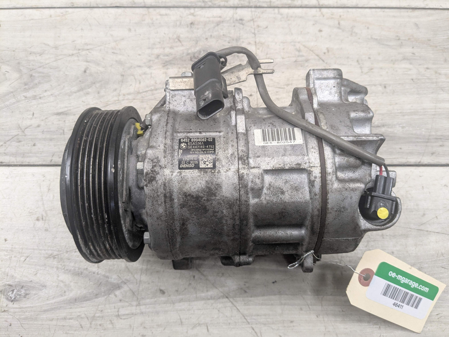 OEM BMW F97 G01 G20 G22 G23 G26 G42 G80 G82 AC Compressor Clutch A/C Pump Pulley