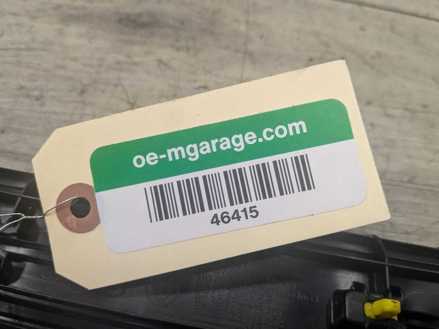 19-21 OEM BMW G20 G21 M340i Front Left Right Door Sill Plate Molding Trim PAIR