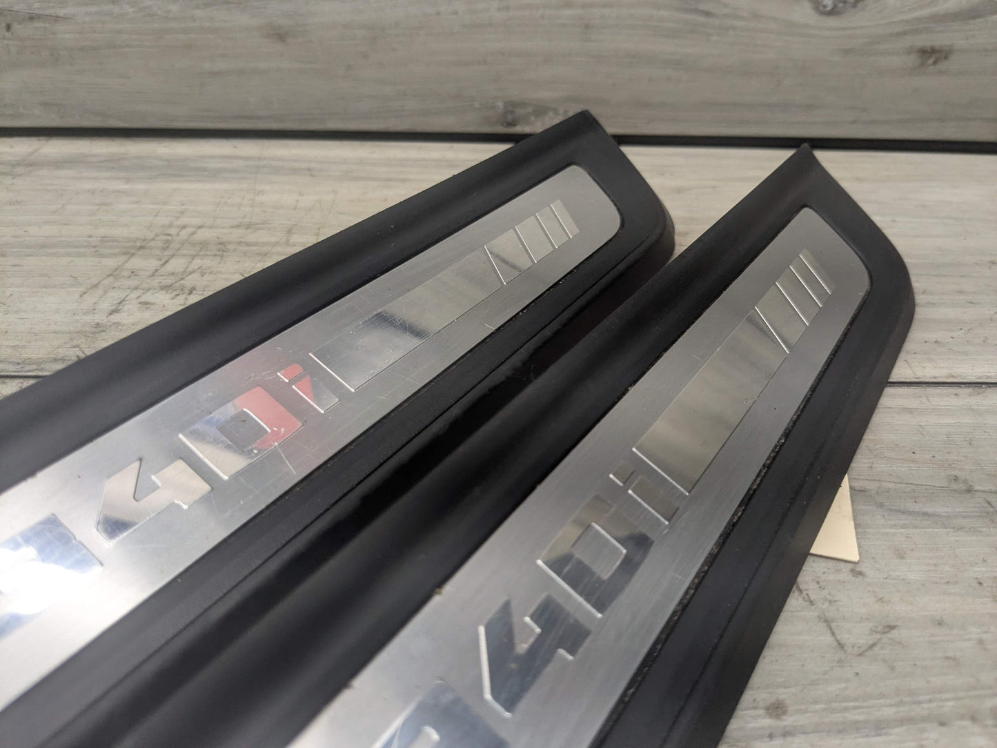 19-21 OEM BMW G20 G21 M340i Front Left Right Door Sill Plate Molding Trim PAIR