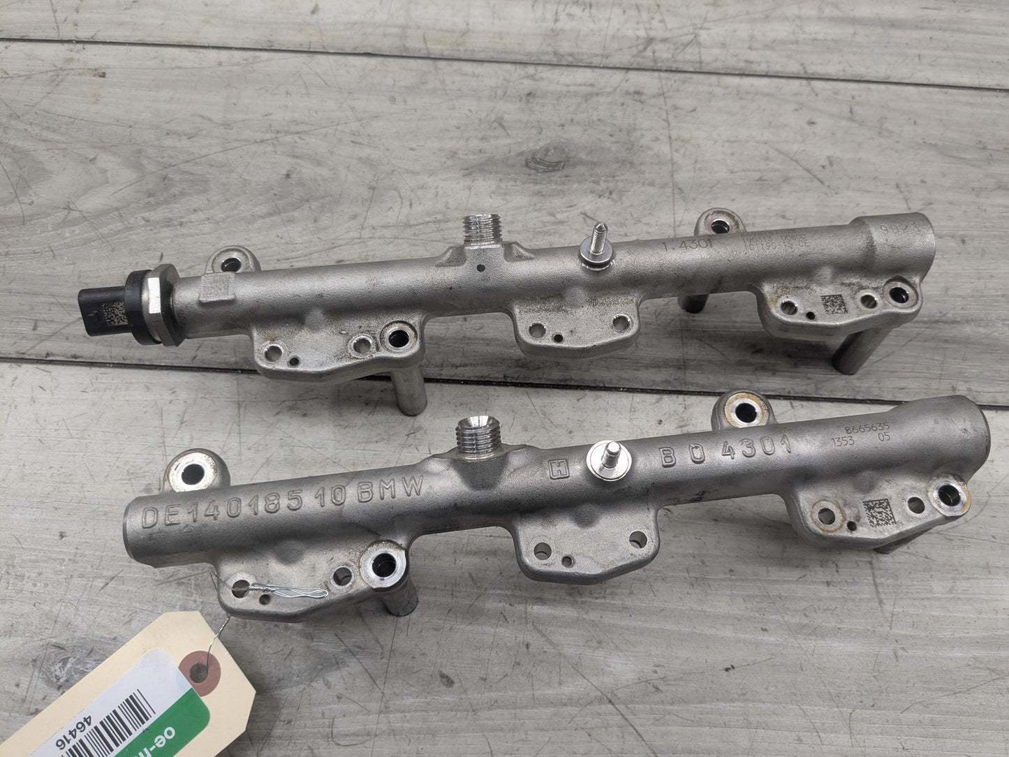 OEM BMW F22 F30 F32 G12 G20 G30 Engine B58 Pressure Fuel Injectors Rail Lines