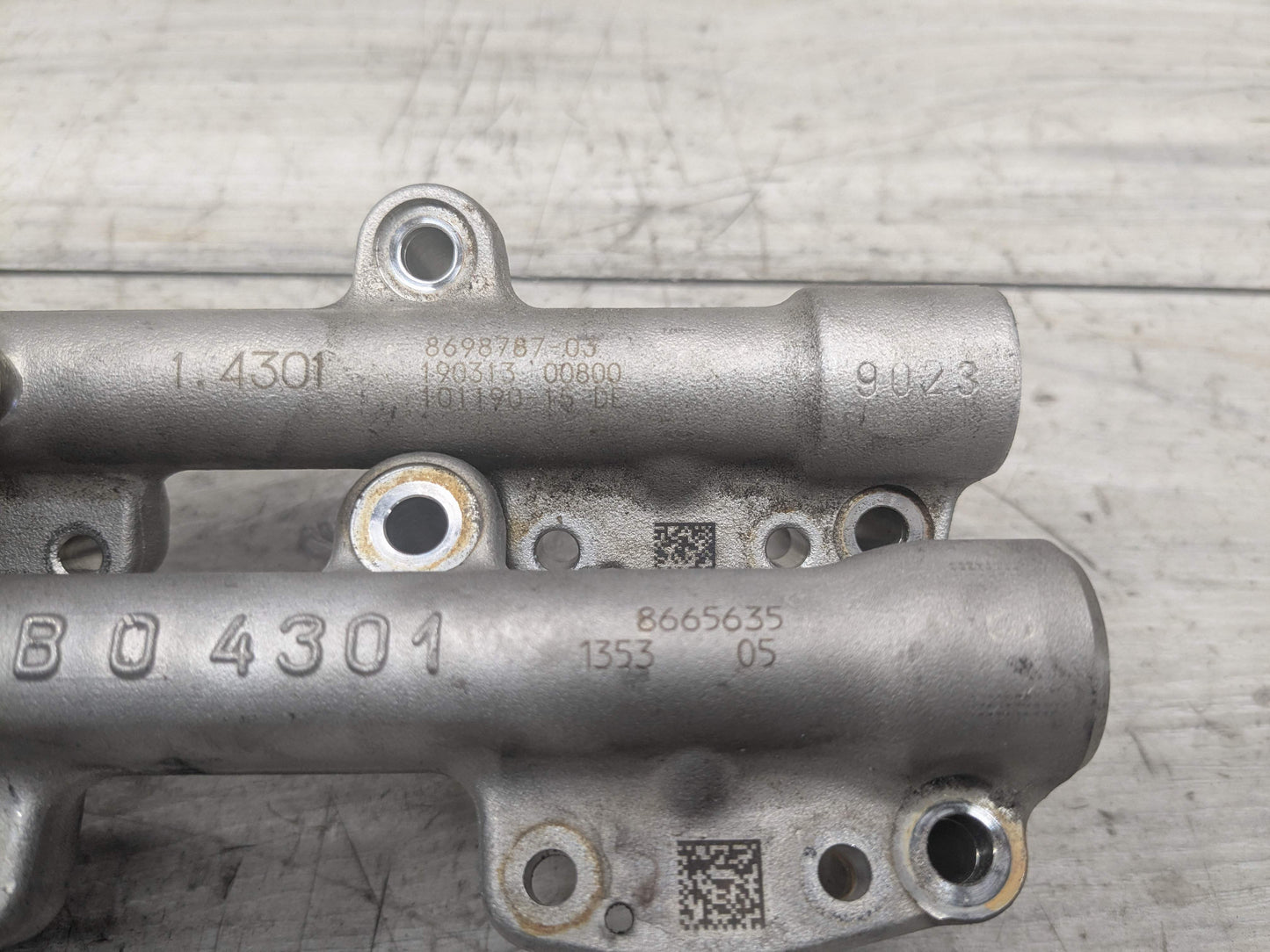 OEM BMW F22 F30 F32 G12 G20 G30 Engine B58 Pressure Fuel Injectors Rail Lines