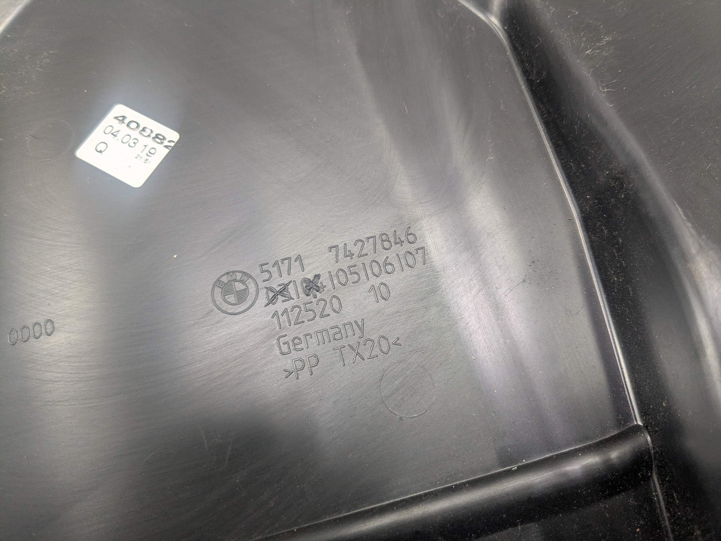 OEM BMW G20 G80 330 M340 M3 Front Left Driver Windshield Cowl Cover Trim Panel