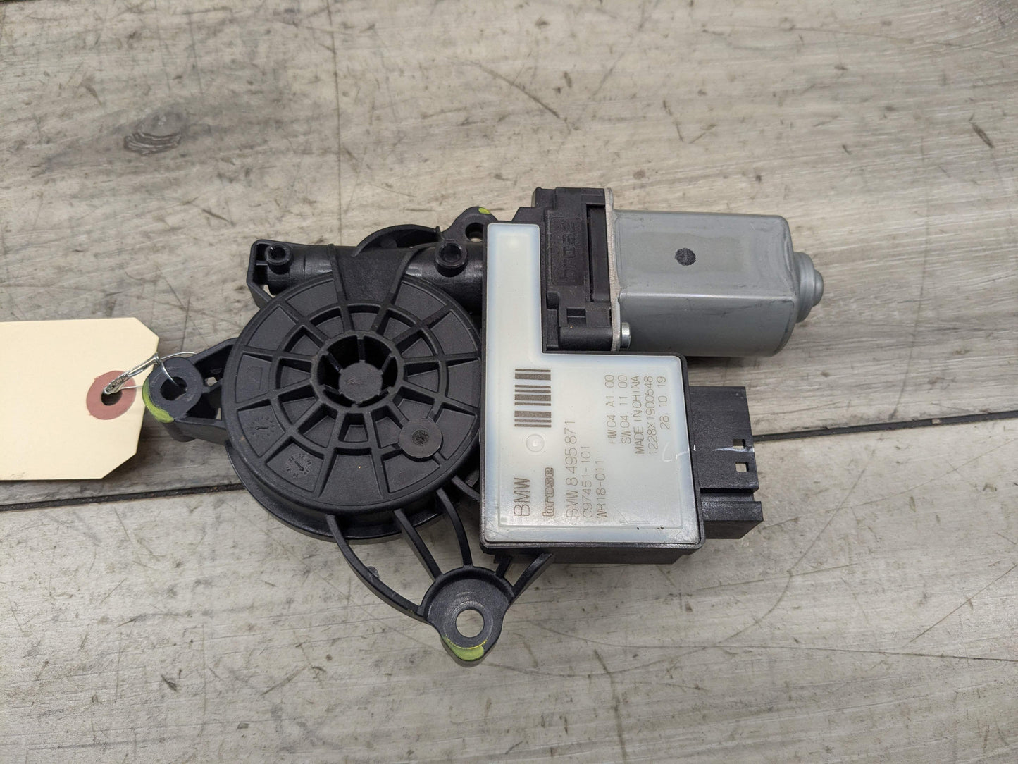 OEM BMW G20 G80 330 M340 M3 REAR Left Driver Side Door Window Regulator Motor
