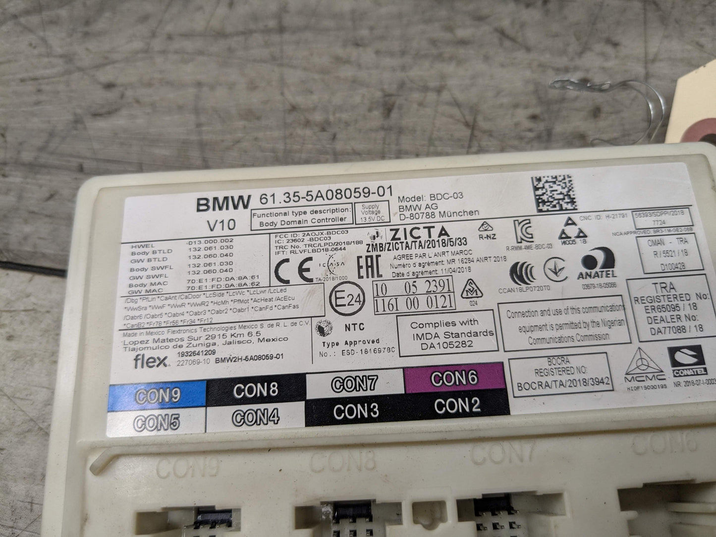 OEM BMW F90 F97 G01 G05 G12 G20 G30 X3 BDC Body Domain Control Module Unit