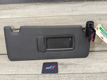 19-25 OEM BMW G20 G80 330 M340 M3 Left Driver Side Interior Sun Visor Black