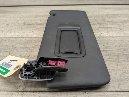 19-24 OEM BMW G20 G80 330 M340 M3 Right Passenger Side Interior Sun Visor Black