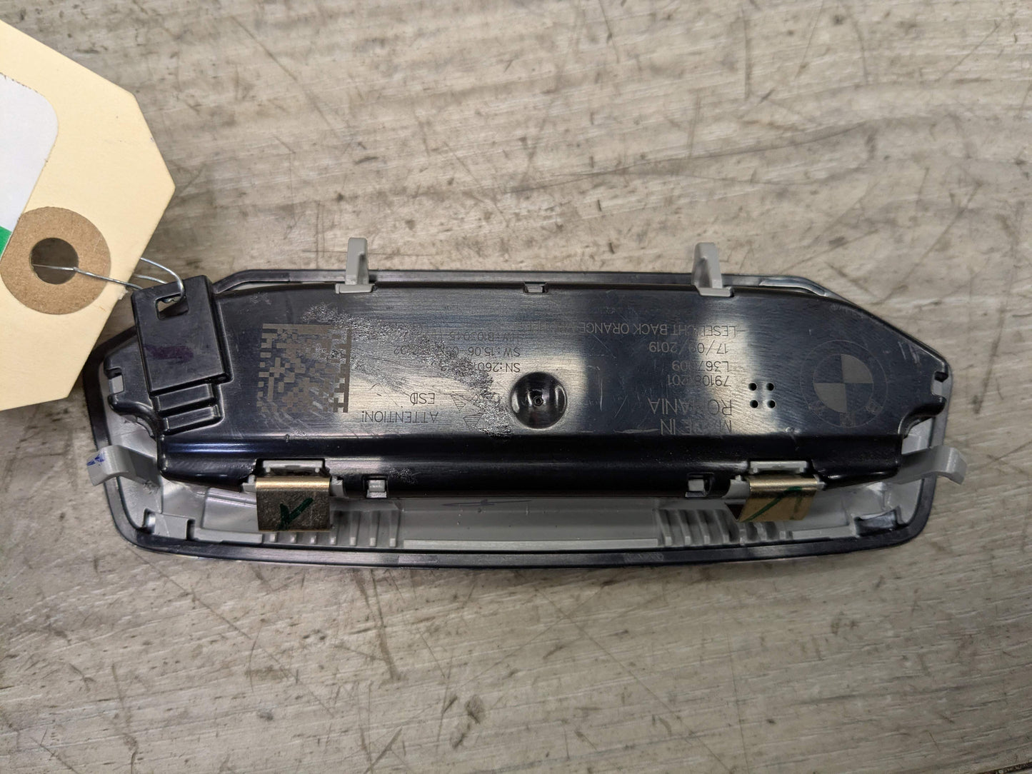 19-24 OEM BMW G20 G22 G23 G26 G42 Rear Center Interior LED Reading Light