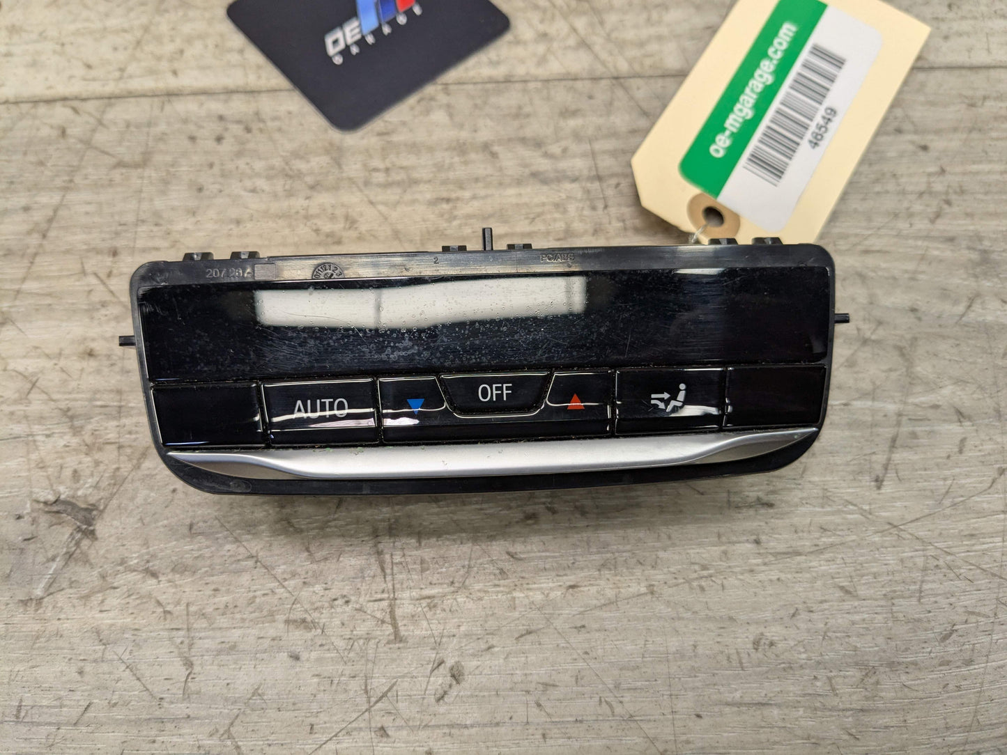 OEM BMW G20 G22 G23 G26 G80 G82 G83 Rear AC Air Climate Control Switch Module