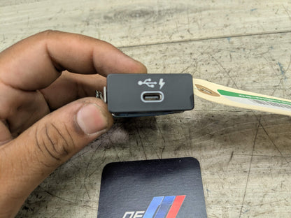 OEM BMW F44 F48 F97 G01 G05 G12 G20 G30 G80 USB Dual Type C Charger Port Socket