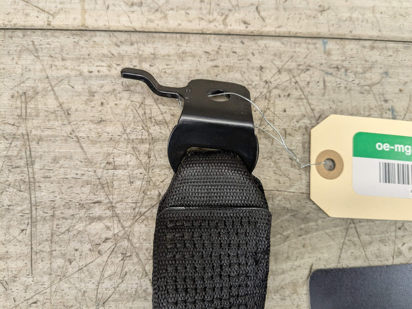 19-25 OEM BMW G20 G80 330 M340 M3 Rear Center Seatbelt Seat Belt Buckle Black