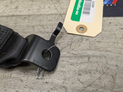 19-25 OEM BMW G20 G80 330 M340 M3 Rear Center Seatbelt Seat Belt Buckle Black