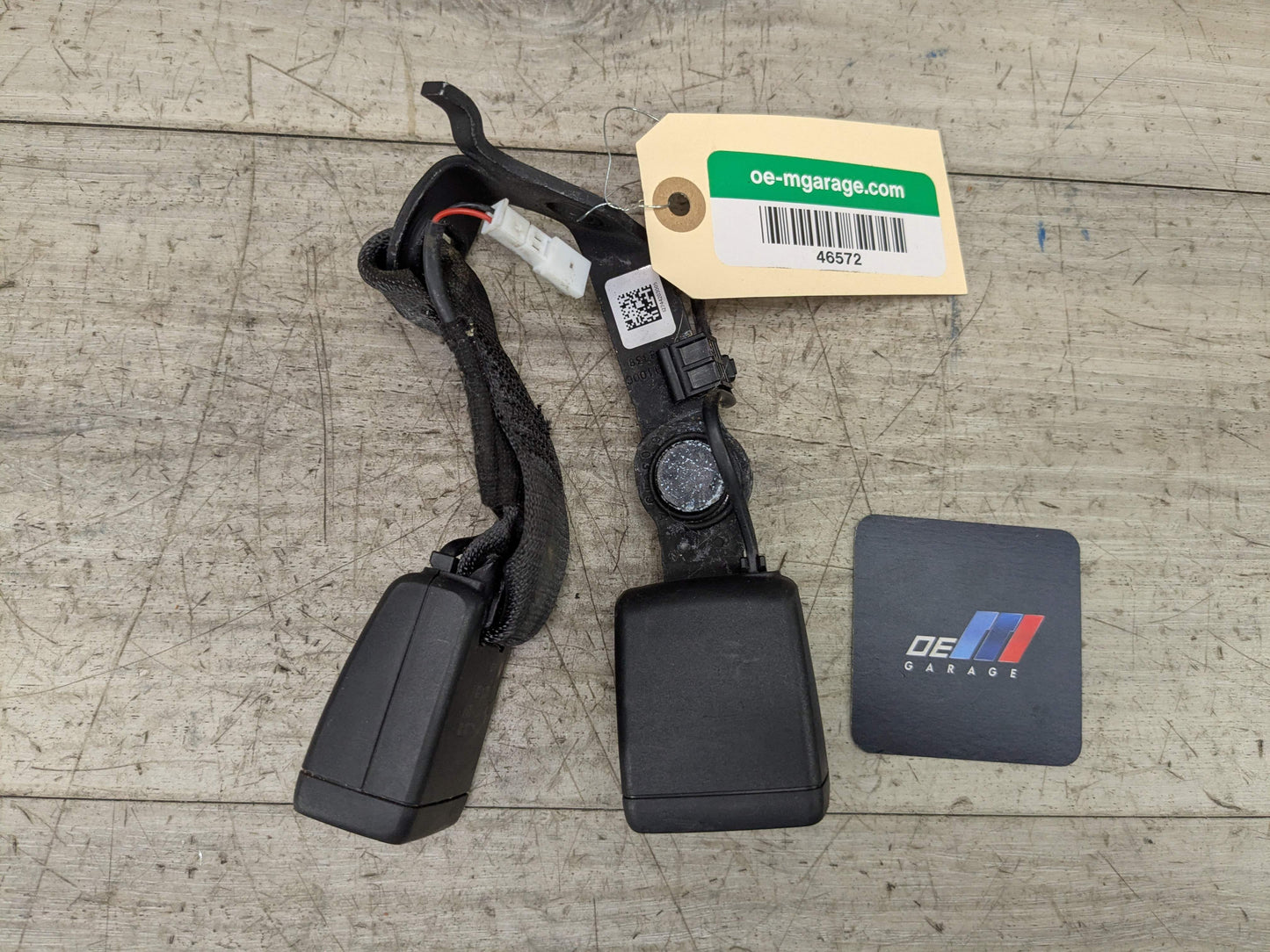 OEM BMW G20 G22 G26 G80 G82 M3 M4 Rear Right Passenger Seatbelt Seat Belt Buckle