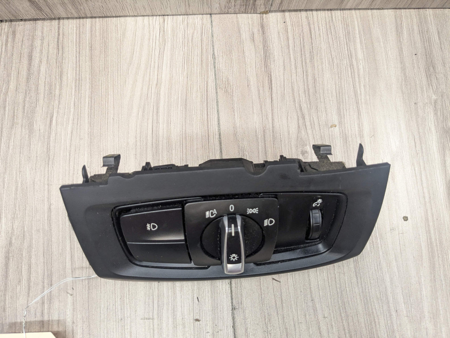 OEM BMW F15 F16 F85 F86 X5 X6 Headlight Switch Control Panel Light Module BLACK