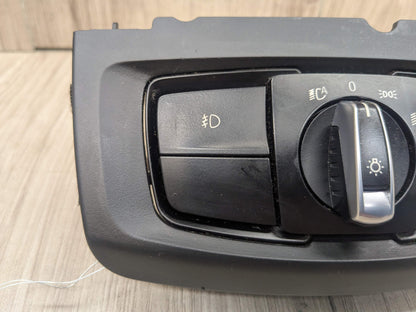 OEM BMW F15 F16 F85 F86 X5 X6 Headlight Switch Control Panel Light Module BLACK