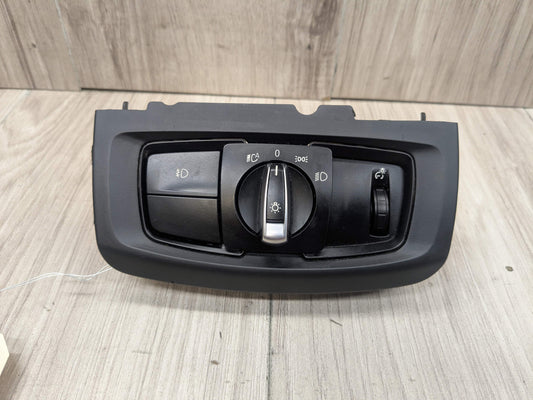 OEM BMW F15 F16 F85 F86 X5 X6 Headlight Switch Control Panel Light Module BLACK