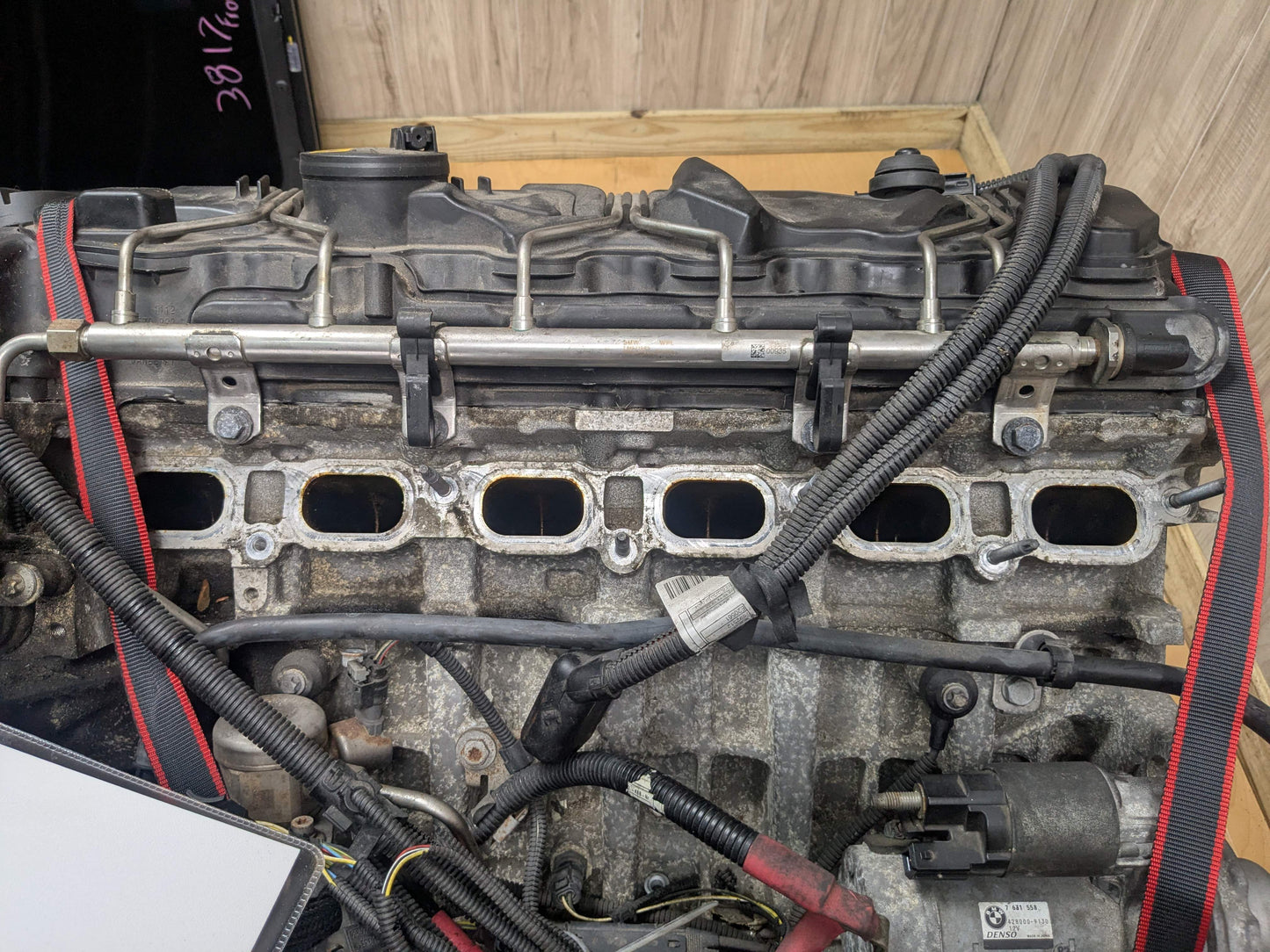 OEM BMW F15 F16 X5 X6 AWD N55 Complete Engine Motor EWG 173k Miles RAN!