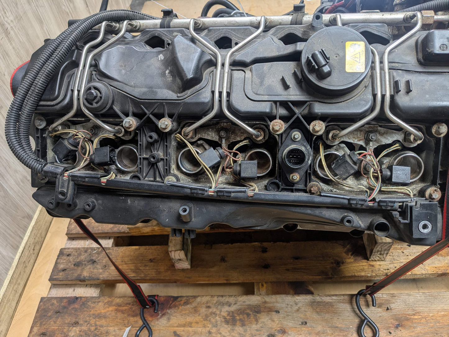 OEM BMW F15 F16 X5 X6 AWD N55 Complete Engine Motor EWG 173k Miles RAN!