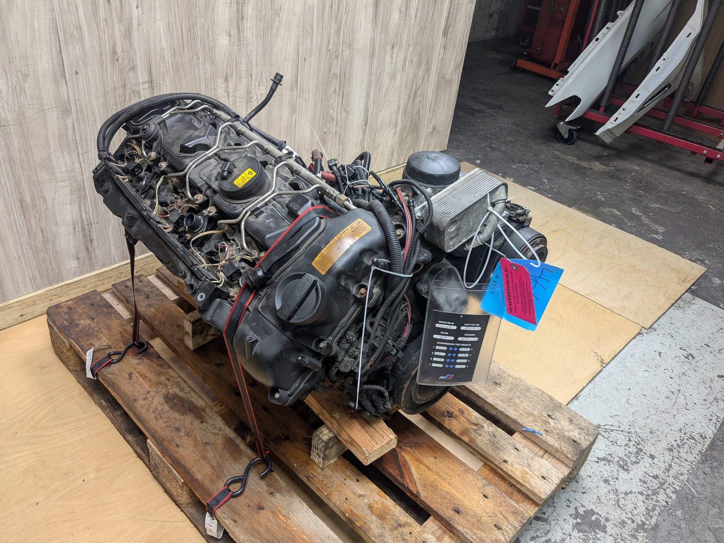 OEM BMW F15 F16 X5 X6 AWD N55 Complete Engine Motor EWG 173k Miles RAN!