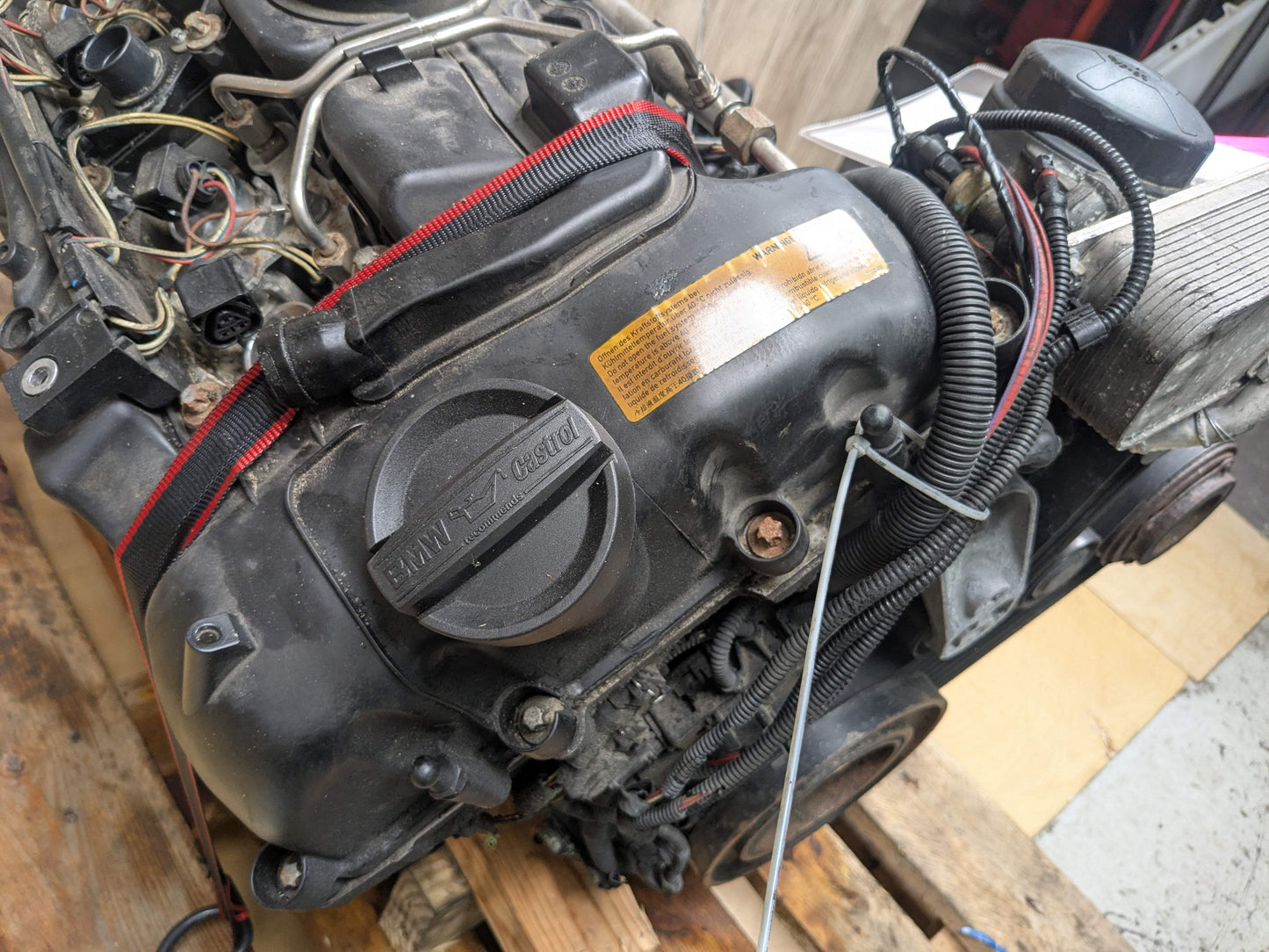 OEM BMW F15 F16 X5 X6 AWD N55 Complete Engine Motor EWG 173k Miles RAN!