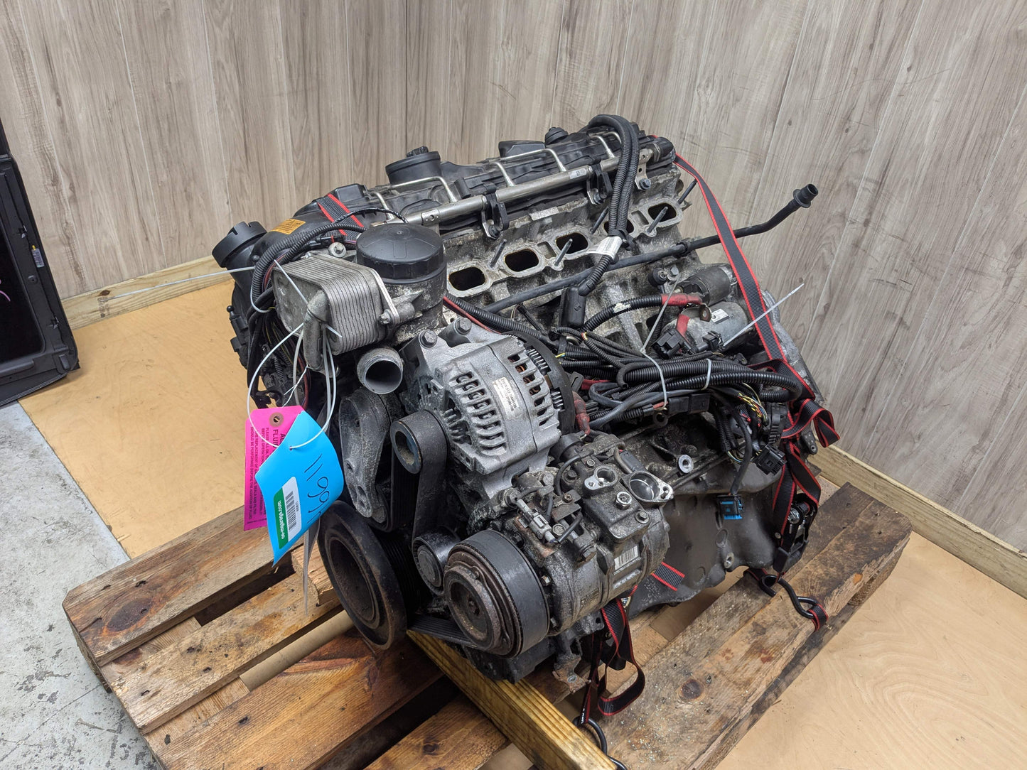 OEM BMW F15 F16 X5 X6 AWD N55 Complete Engine Motor EWG 173k Miles RAN!