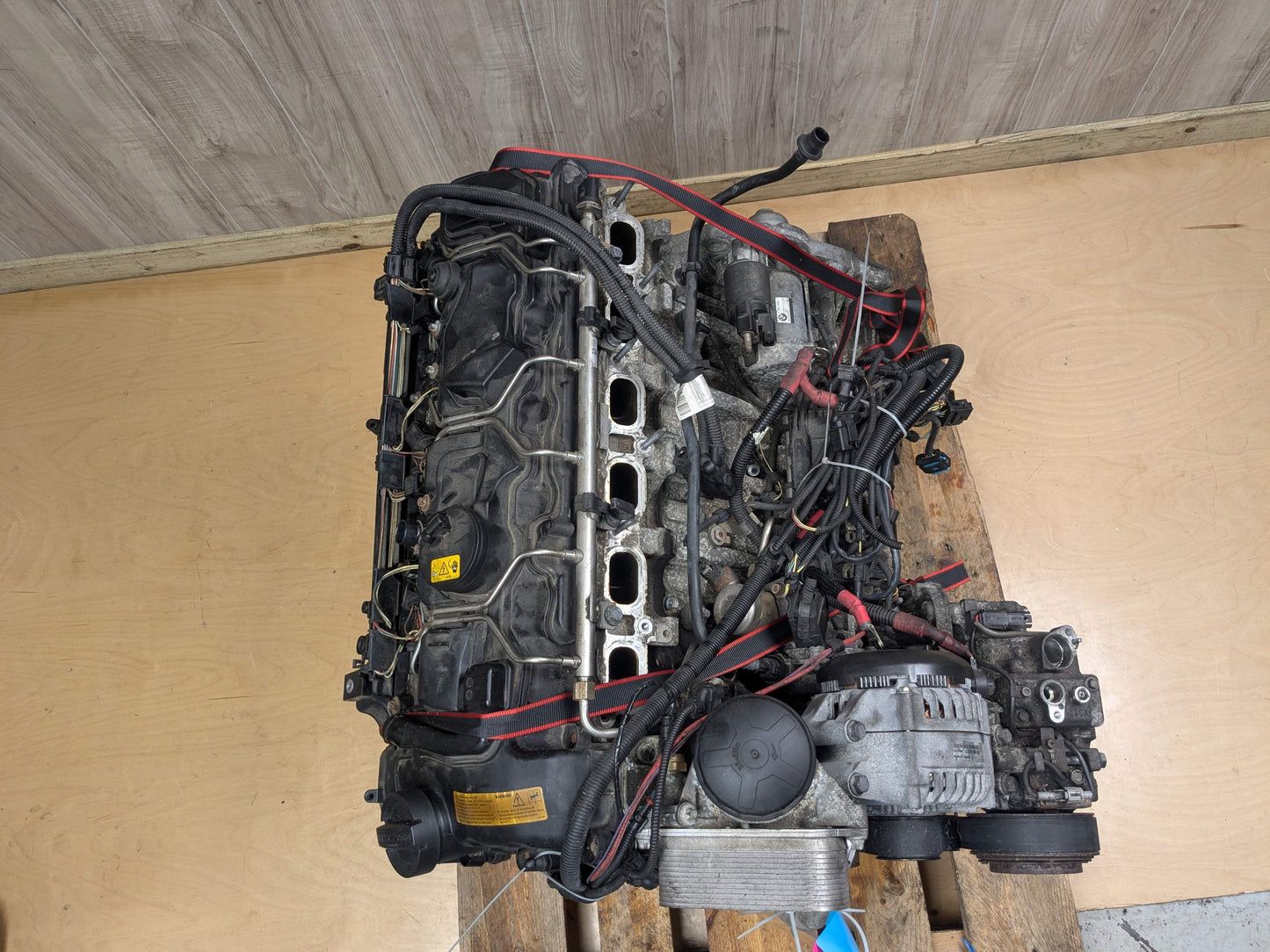 OEM BMW F15 F16 X5 X6 AWD N55 Complete Engine Motor EWG 173k Miles RAN!