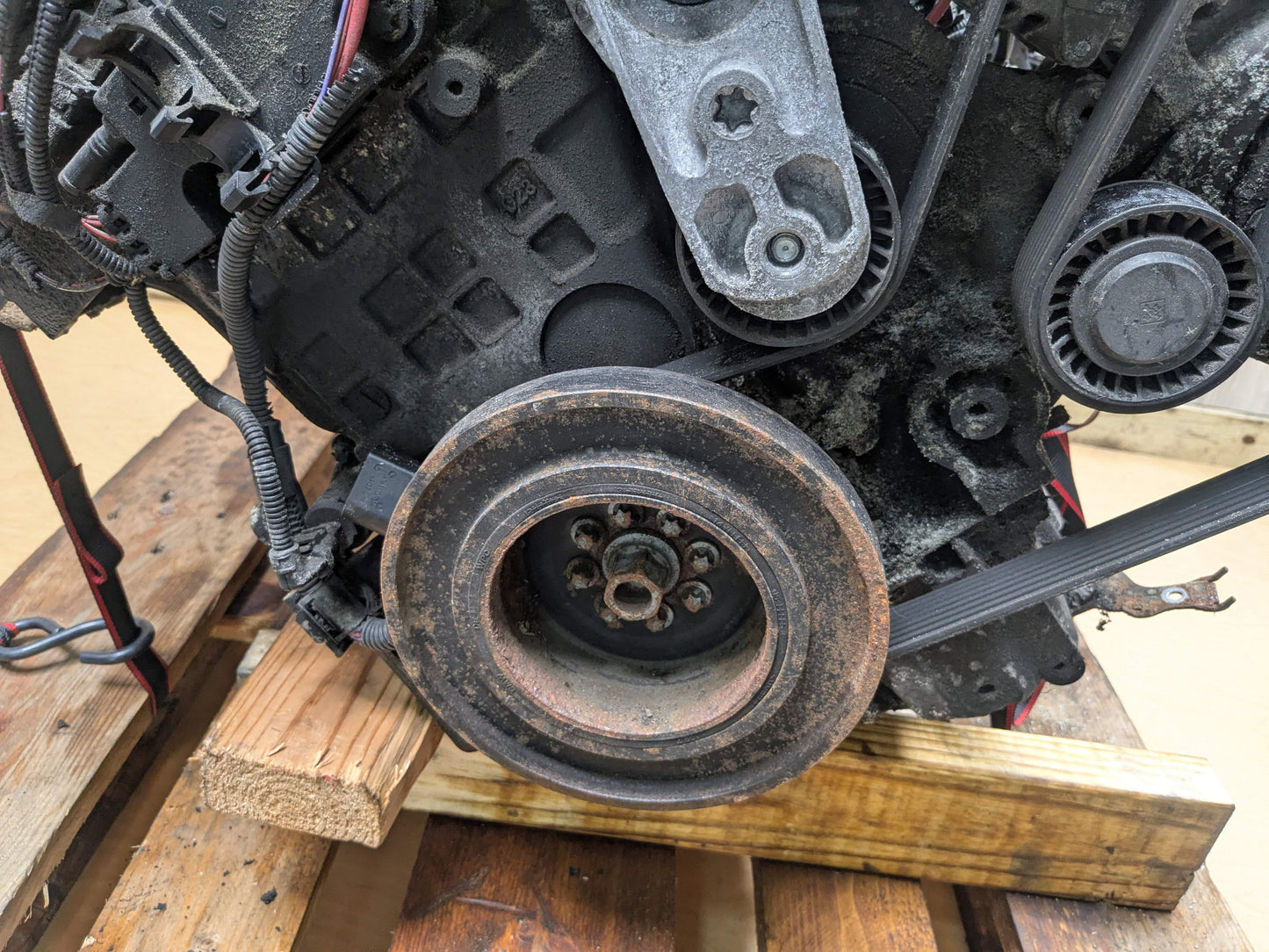 OEM BMW F15 F16 X5 X6 AWD N55 Complete Engine Motor EWG 173k Miles RAN!