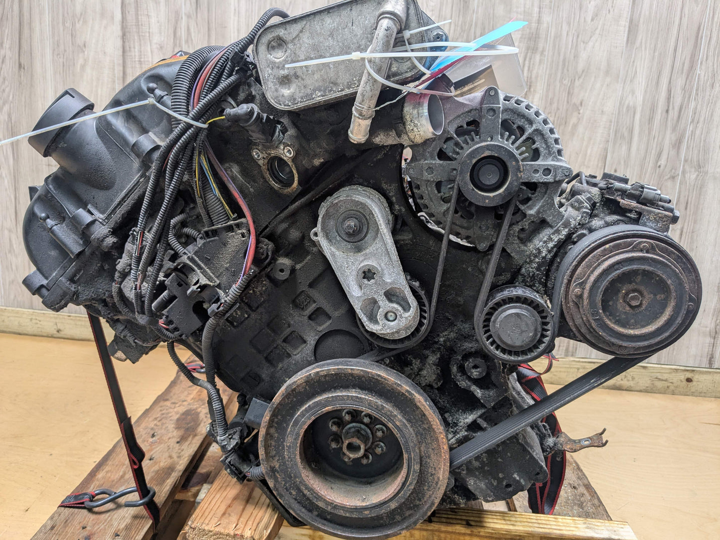 OEM BMW F15 F16 X5 X6 AWD N55 Complete Engine Motor EWG 173k Miles RAN!