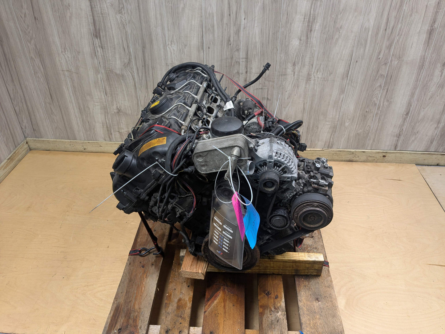 OEM BMW F15 F16 X5 X6 AWD N55 Complete Engine Motor EWG 173k Miles RAN!