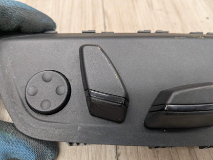 14-19 OEM BMW F15 F16 X5 X6 Front Right Passenger Seat Adjust Control Switch