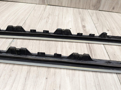OEM BMW F15 F16 F85 F86 Front Left Right Windshield Side Drip Molding PAIR