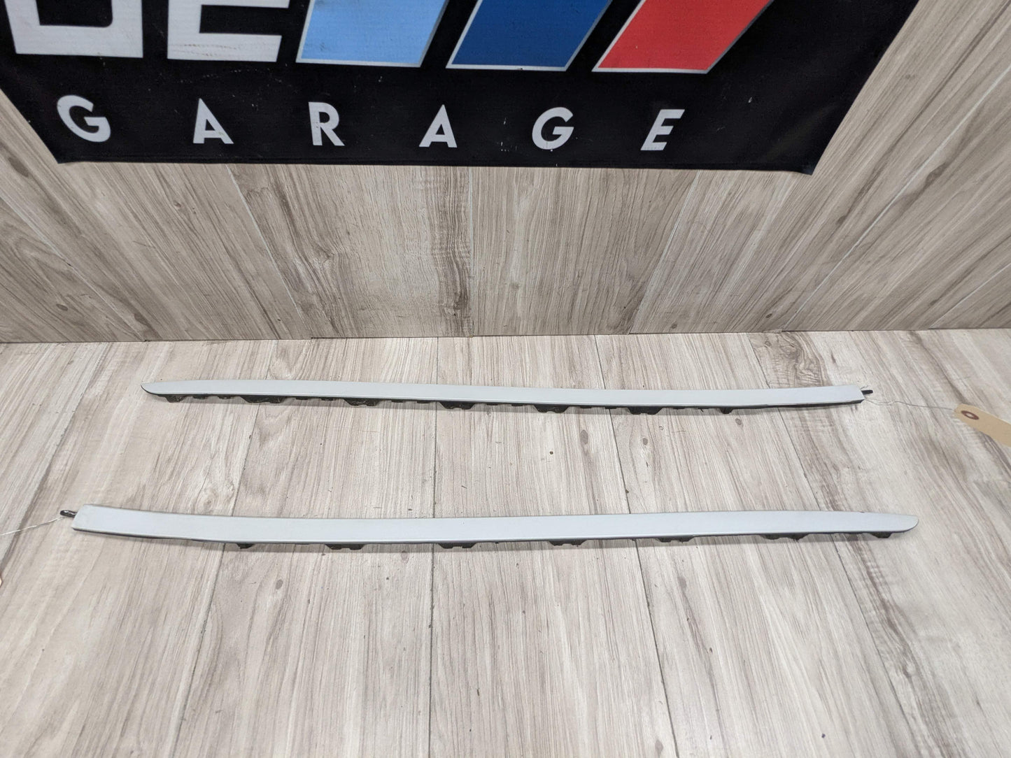 OEM BMW F15 F16 F85 F86 Front Left Right Windshield Side Drip Molding PAIR