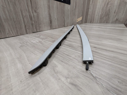 OEM BMW F15 F16 F85 F86 Front Left Right Windshield Side Drip Molding PAIR