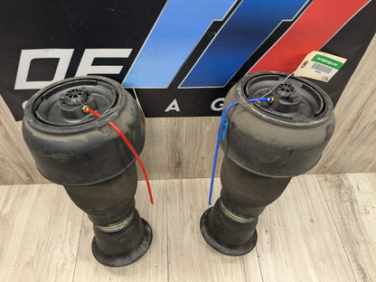 OEM BMW F15 F16 X5 X6 Rear Left Right Air Suspension Pneumatic Spring SET