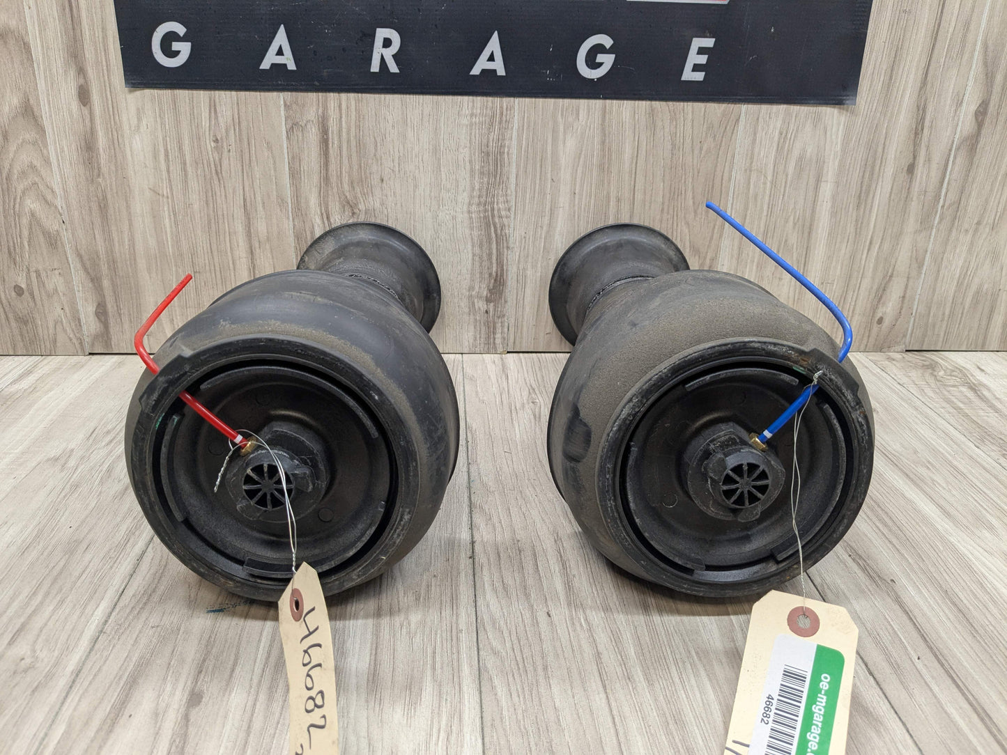 OEM BMW F15 F16 X5 X6 Rear Left Right Air Suspension Pneumatic Spring SET