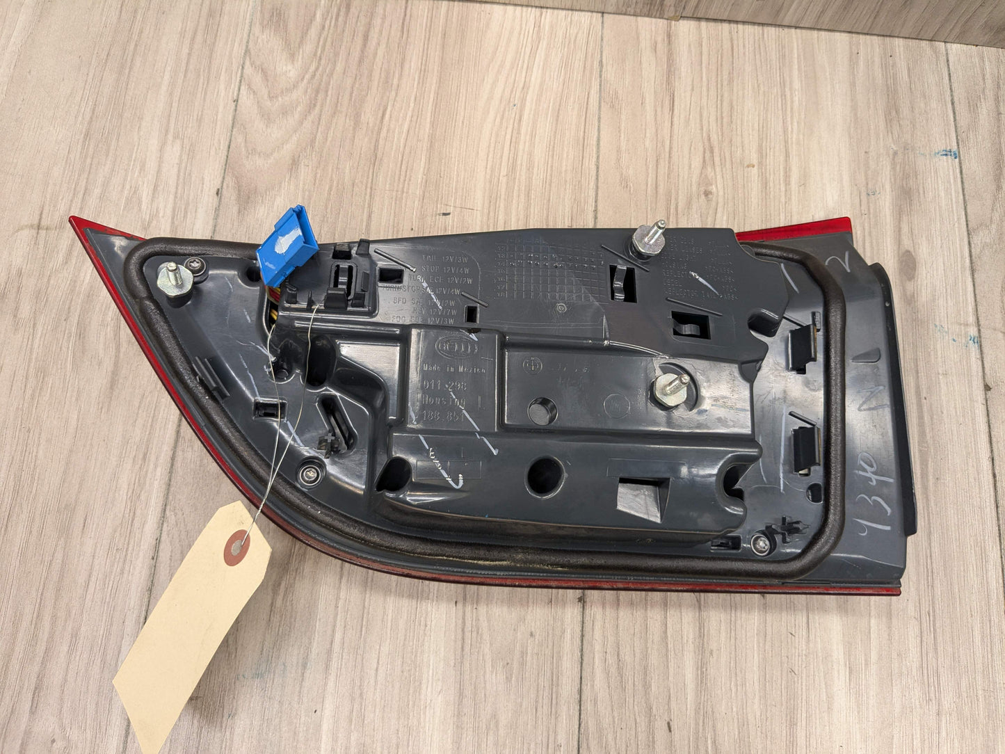 14-18 OEM BMW F15 F85 X5 X5M Rear Left Driver Side Trunk Inner Stop Tail Light