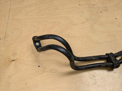 14-19 OEM BMW F16 F15 X5 X6 N55 AWD Transmission Oil Cooler Hose Tube Pipe SET