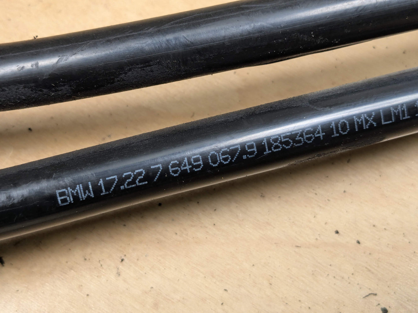 14-19 OEM BMW F16 F15 X5 X6 N55 AWD Transmission Oil Cooler Hose Tube Pipe SET