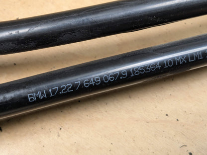 14-19 OEM BMW F16 F15 X5 X6 N55 AWD Transmission Oil Cooler Hose Tube Pipe SET