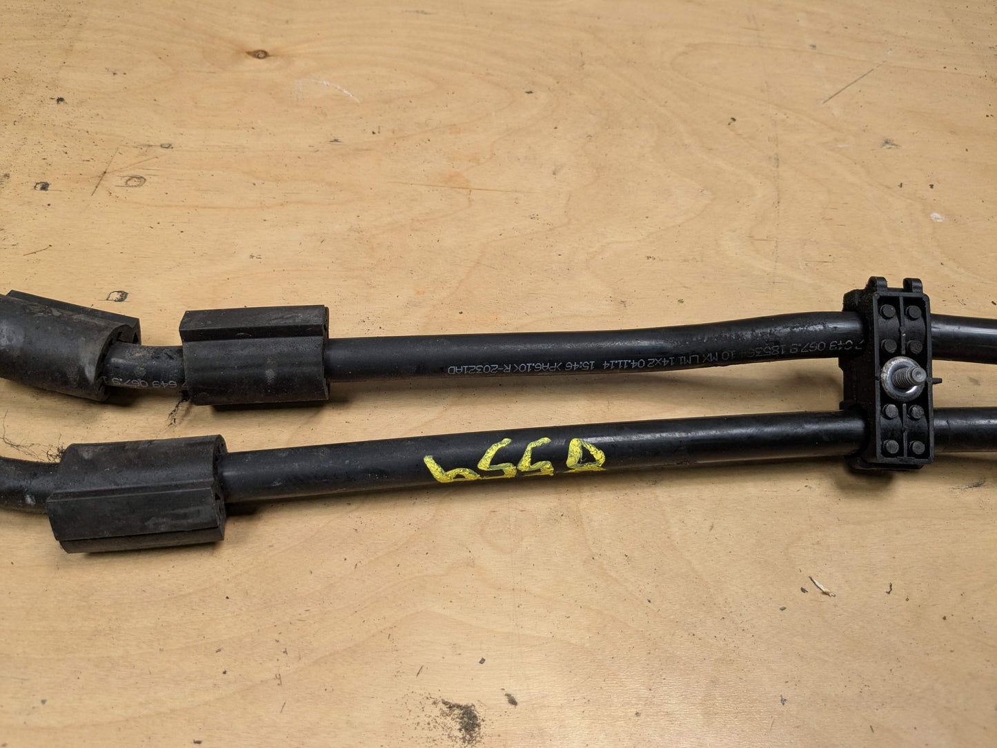 14-19 OEM BMW F16 F15 X5 X6 N55 AWD Transmission Oil Cooler Hose Tube Pipe SET